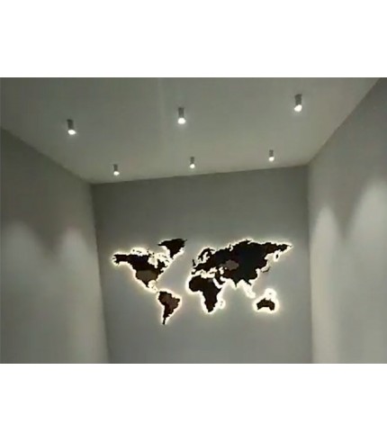 Bursa  İskefe Fabrikası Işıklı Dünya Haritası