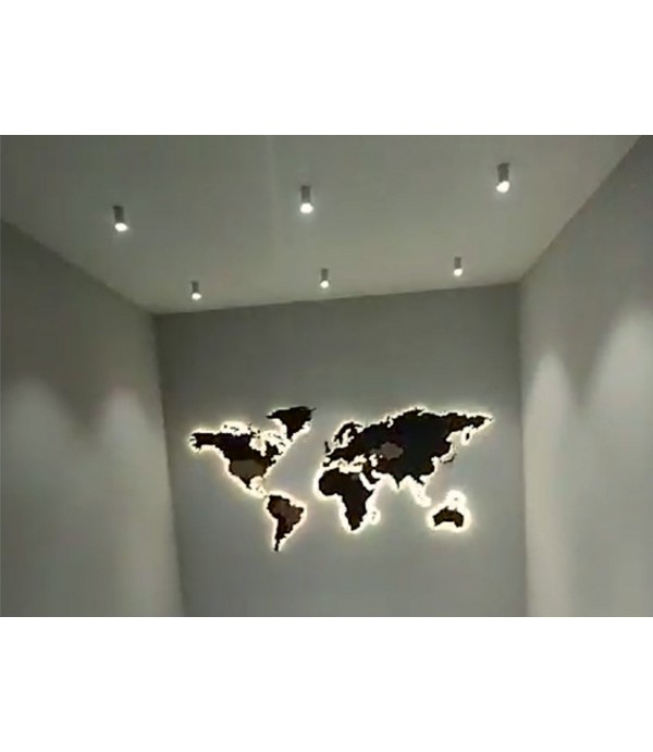 Bursa  İskefe Fabrikası Işıklı Dünya Haritası