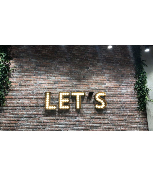 Let's Talk Retro Ampul Tabela