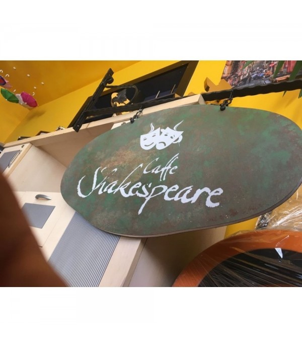 Shakespeare Cafe Ferforje Tabela Tasarımı