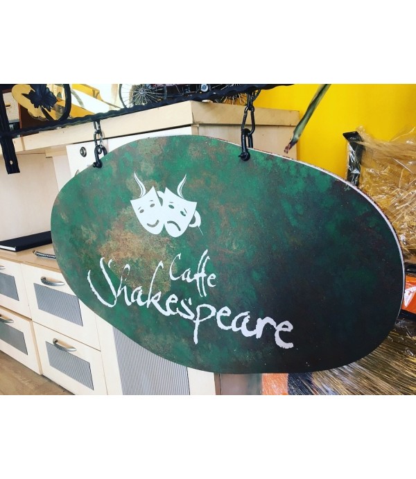 Shakespeare Cafe Ferforje Tabela Tasarımı