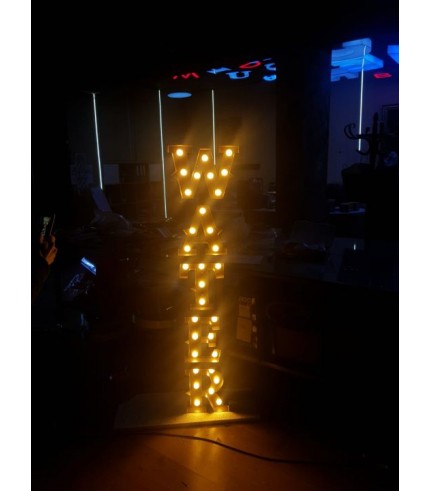 Water Ampul Kutu Harf Tabela