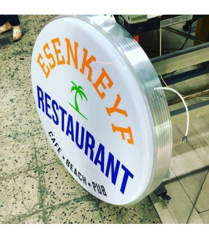 Esenkeyf Restaurant Işıklı Hazır Daire Tabela