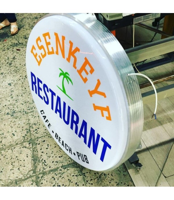 Esenkeyf Restaurant Işıklı Hazır Daire Tabela