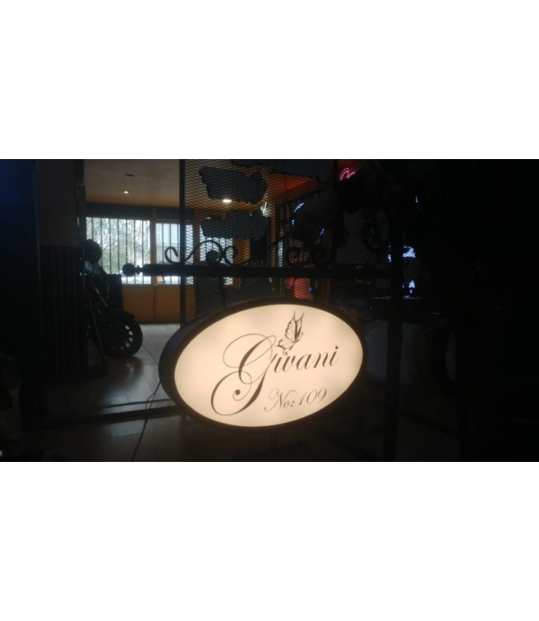 Givani Fileli Hazır Elips Tabela