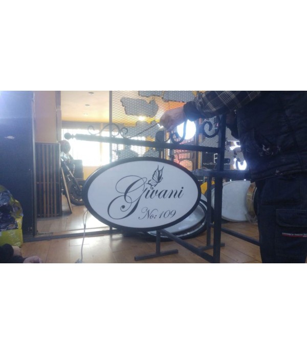 Givani Fileli Hazır Elips Tabela