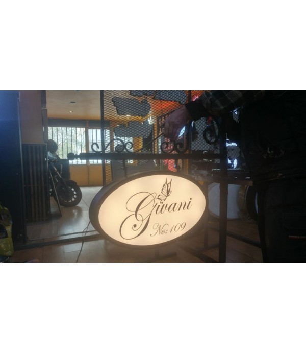 Givani Fileli Hazır Elips Tabela