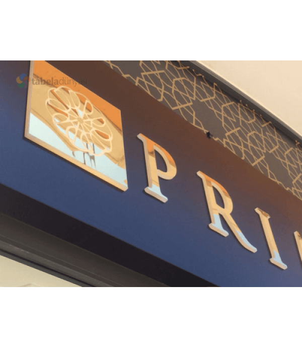 Prıme Palas Işıklı Kesme Harf Tabela