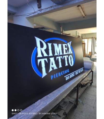 Rımex Tattoo Işıklı Tabela