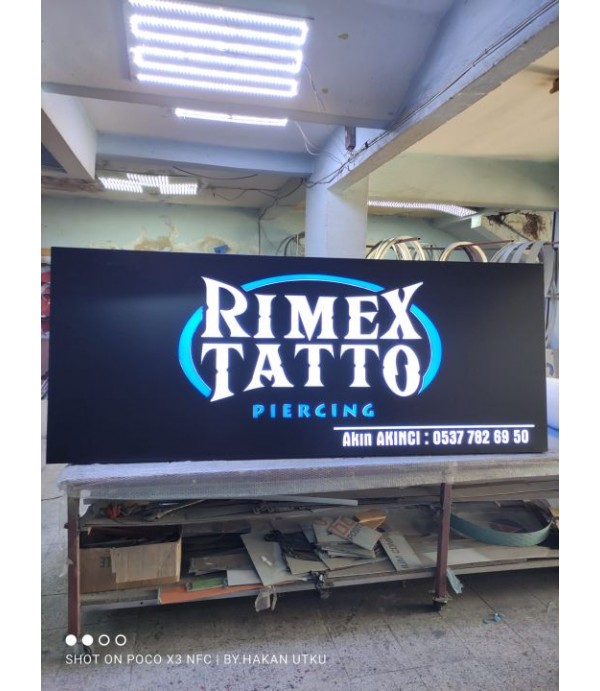 Rımex Tattoo Işıklı Tabela