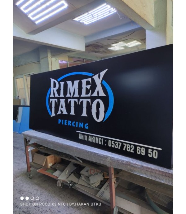 Rımex Tattoo Işıklı Tabela