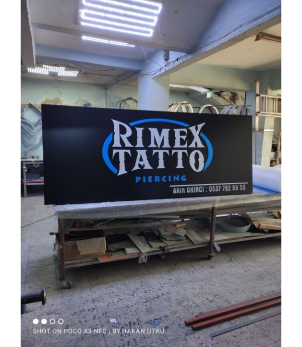 Rımex Tattoo Işıklı Tabela