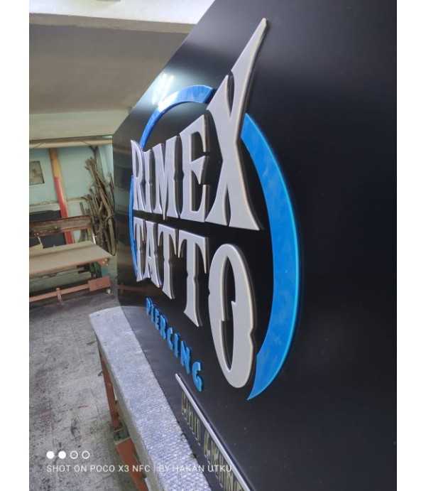 Rımex Tattoo Işıklı Tabela