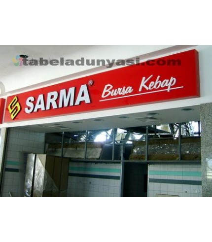 Sarma Kebap Işıklı Tabela