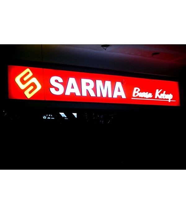 Sarma Kebap Işıklı Tabela