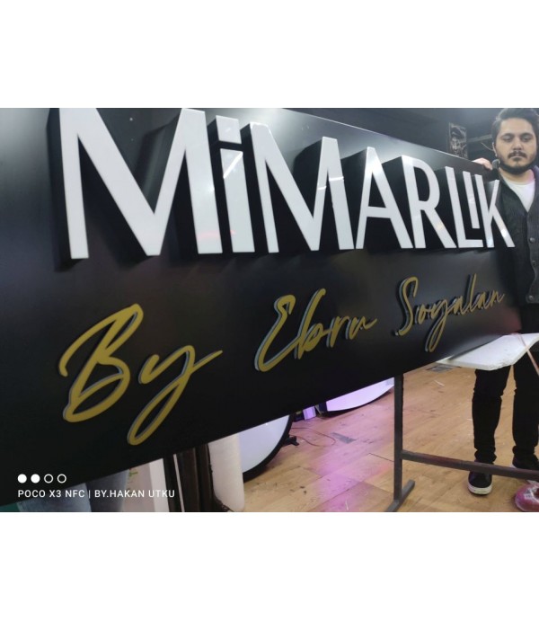 Soyalan Mimarlık Işıklı Tabela