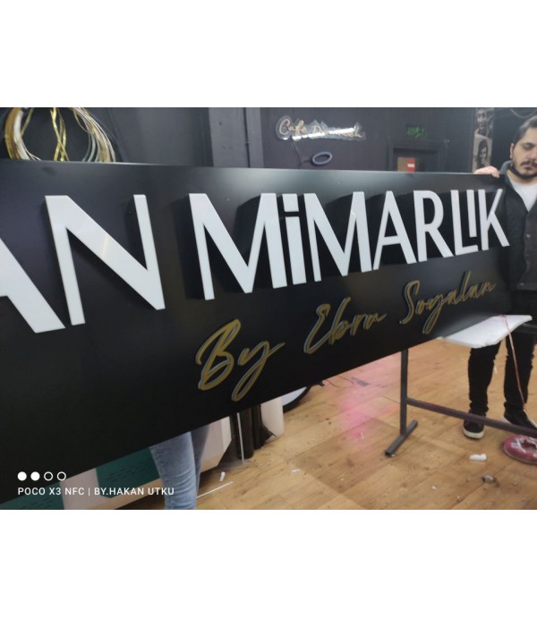 Soyalan Mimarlık Işıklı Tabela