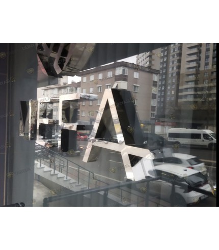 Mefa Mimarlık Krom Kutu Harf