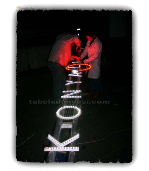 Konyalı Saat Kutu Harf Tabela