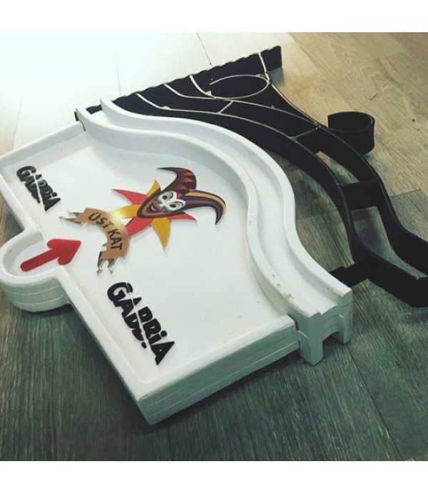 Gabbia Ahşap Ferforje Tabela