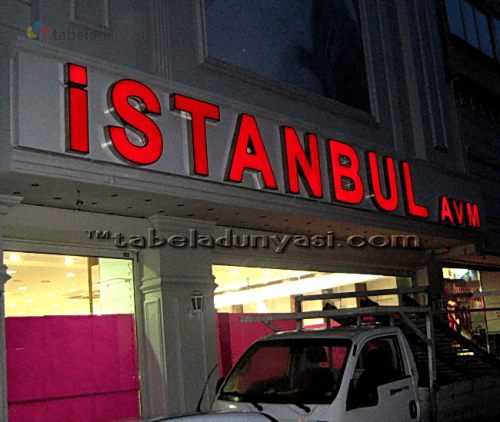 İstanbul AVM kurumsal tabela uygulaması