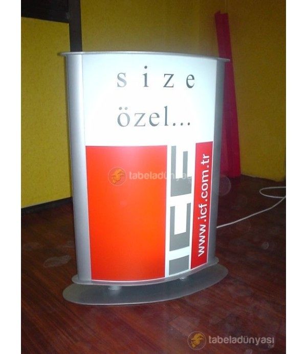 ICF özel tasarım mini kanopi tabela uygulaması