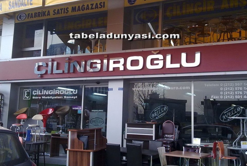 cilingiroglu kutu harf tabela