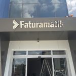 Faturamatık Paslanmaz Krom Kutu Harf