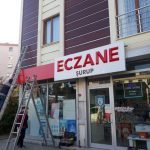 Eczane Surup Kubık Pleksı Kutu Harf Yenı Eczane Tabela