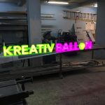 Kreatıv Balon Işıklı Tabela