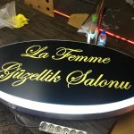 La Femme Guzellık Salonu Isıklı Hazır Tabela Uretım