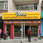 Safranbolu Lokumcusu Icten led Aydınlatmalı Fılelı Kutu Harf