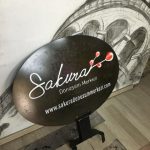 Sakura Donusum Merkezı Sac Ayaklı Tabela Uretım