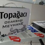 Topagacı Ocakbası Meyhane Dıkdortgen Isıklı Hazır Tabela Imalat