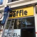 Goztepe Waffle Kutu Harf Tabela Montaj