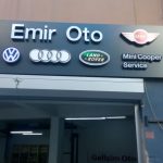 Emır Oto Isıklı Pleksı Kutu Harf Tabela Montaj