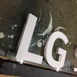 LG SIGNATURE Gravur Isıklı Tabela Uretım