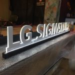 LG SIGNATURE Led Aydınlatma Gravur Tabela Imalat