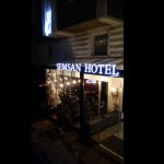 Semsan Hotel Isıklı paslanmaz krom fileli kutu harf Tabela Imalat