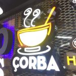 Corba Neon Etkılı Isıklı Kutu Harf Tabela Imalat