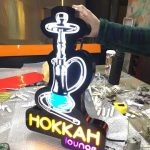 Hokkah Launge 3D Led Tabela Imalatı