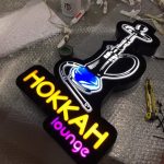 Hokkah Launge 3D Led Tabela Uretımı