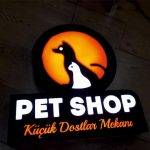 Pet Shop 3D Led Tabela Imalat