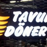 Tavuk Doner Neon Etkılı Isıklı Kutu Harf Tabela Imalat