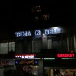 Tema Dent Isıklı Kutu Harf Catı Tabela