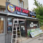 Aren Pet Shop Isıklı Kutu Harf Tabela Imalat