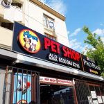 Aren Pet Shop Isıklı Kutu Harf Tabela Montaj