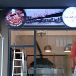 Brooklyn Pizza Isıklı Tabela Montaj