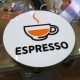 Espresso 3D Led Tabela