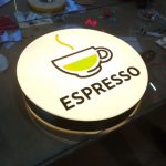 Espresso 3D Led Tabela (Neon Etkili Tabela) imalat